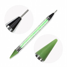 Dual ended Nail Dotting Painting Stones Pen Crystal Beads Handle Rhinestones Studs Picker Wax Pencil Manicure Nail Art Tools
