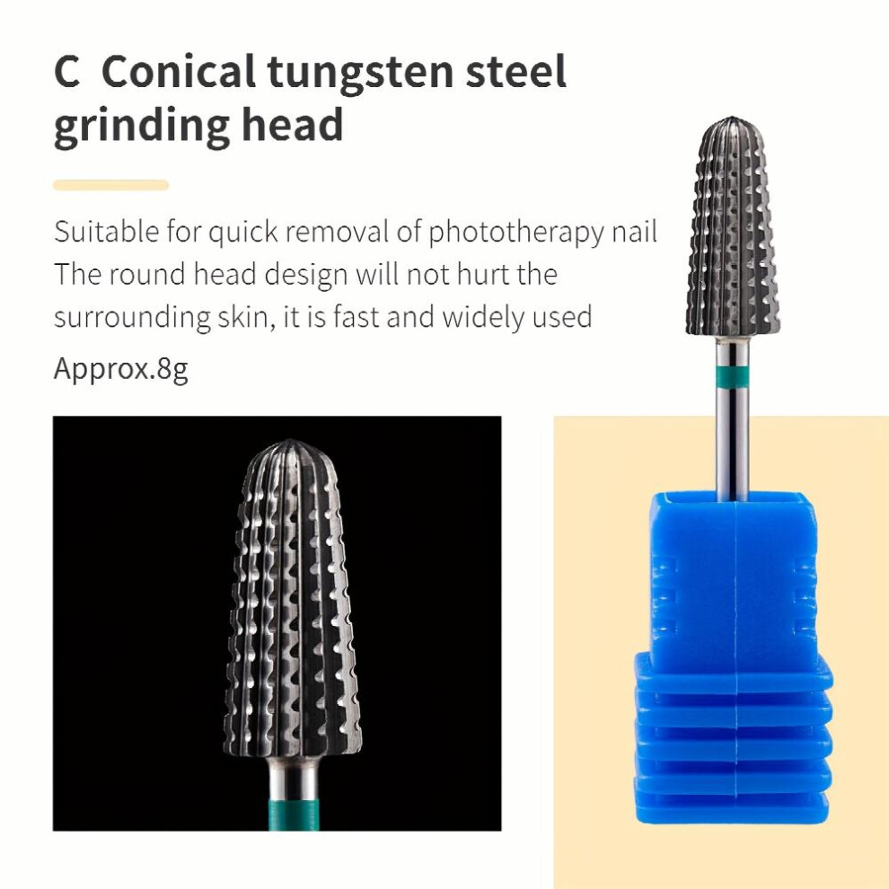 Nail Files Buffer Nail Art Drill Bits Rotary Burr Files Polishing Pedicure Machine Accessories