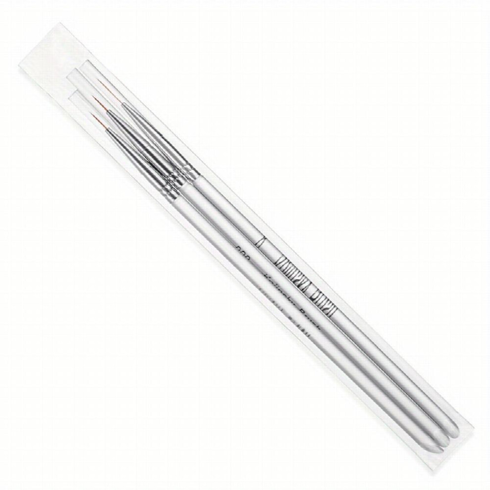 3pcs French Stripe Nail Art Liner Brushes Set Easy Manicure Drawing and Painting Pen for Nail Art Supplies