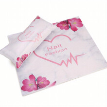 Nail Art Hand Pillow Pad Nail Art Table Cushion Hand Holder Pad Hand Rest Nail Arm Rest Salon Manicure Tool Soft Sponge PU Leather