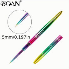 1pcs BQAN Star Gradient Nail Art Brush Diamond Gradient Nail Brush for Crystal Acrylic Liner Drawing Pen Easy to Use and Long Lasting