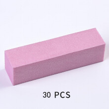 30 Pcs Colorful Professional Nail Buffer Block Set 4 Side Washable Sponge Buffing Files Nail Art Rectangular Nail Buffer Sanding Block Perfect For Wom