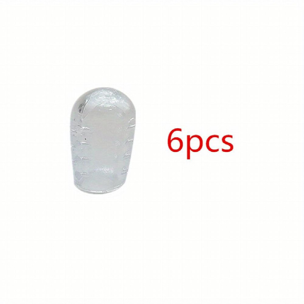 6 12PCs Toe Protector Soft Silicone Breathable Foot Corns Blisters Toe Cap Cover Foot Care Tool Anti Friction Toe Separators