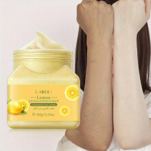 1PC Aloe Avocado Exfoliating Scrub For Feet Hands 350g 12 35fl oz Lemon Coffee Body Peeling Scrub Gentle Cleansing Dead Skin Nourishing Moisturizing C