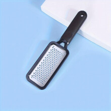 Stainless Steel Foot File For Smooth And Soft Feet Ergonomic With Anti Slip Handle Removes Dead Skin And Calluses Professional Pedicure Tool