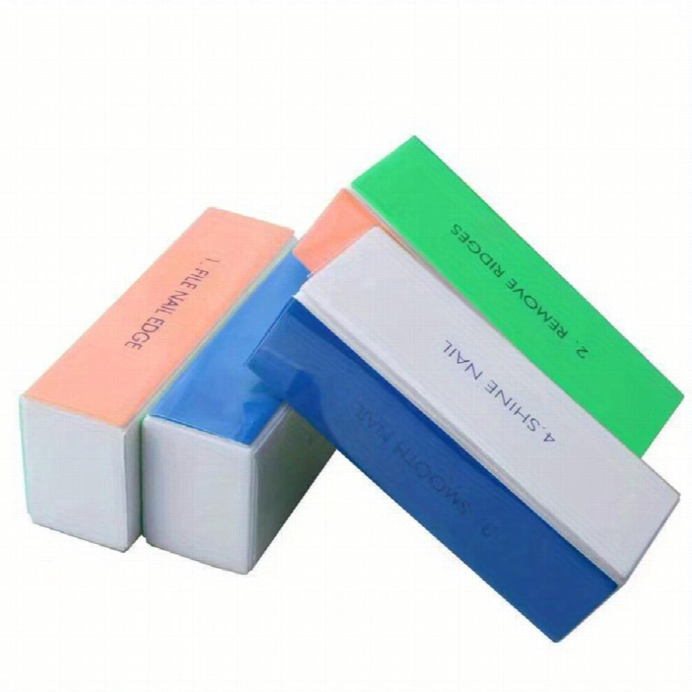 Easy to Use 4 Way Manicure Buffing Block for Perfectly Smooth and Polished Nails
