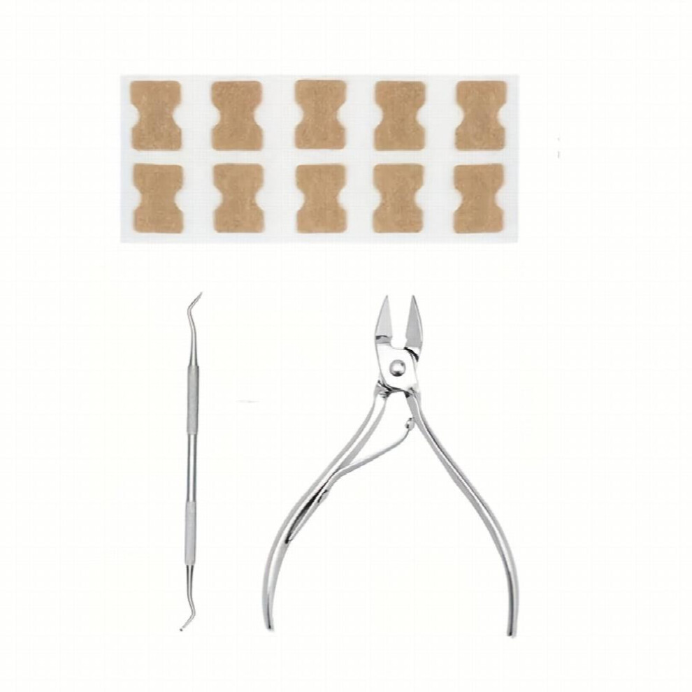 Ingrown Toenail Set Ingrown Toenail Correction Patch Ingrown Toenail Clipper Ingrown Toenail Lifter Pedicure Tool