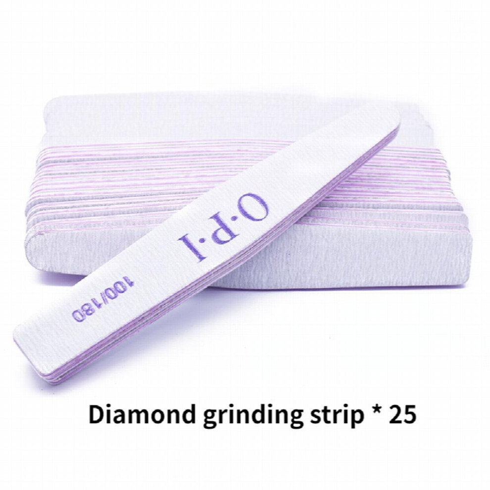 Nail Scrub Strip Scrubbing Strip Polishing Strip Special Tools Nail File Disposable Manicure Strip Sanding Strip Double sided Sand Strip