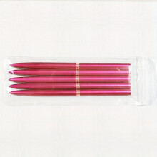 5pcs Nail Art Brushes Set 7 9 11 15 25mm Nail Liner Striping Pens Fine Nail Art Long Stripe Brush Set For Thin Lines Tiny Details Fine Drawing Delicat