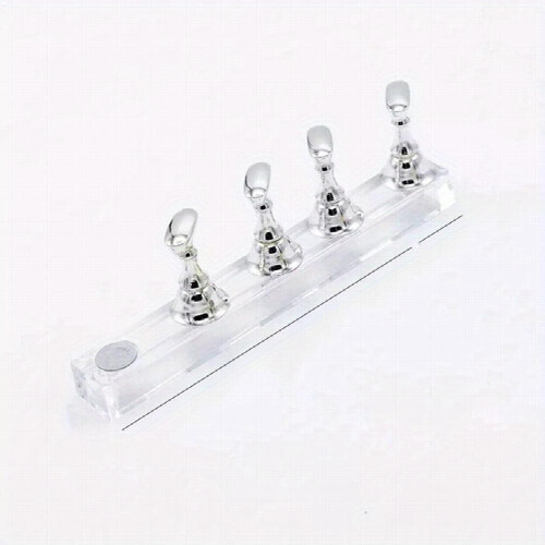 Nail Holder Set Nail Bracket Base False Nail Magnet Fixed Bracket Crystal Tool Beginner Practice Stand
