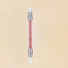 Double headed Silicone Crystal Nail Polish Carving Pen Double Pointed Silicone Nail Polish Sculpting Pen 5 Colors