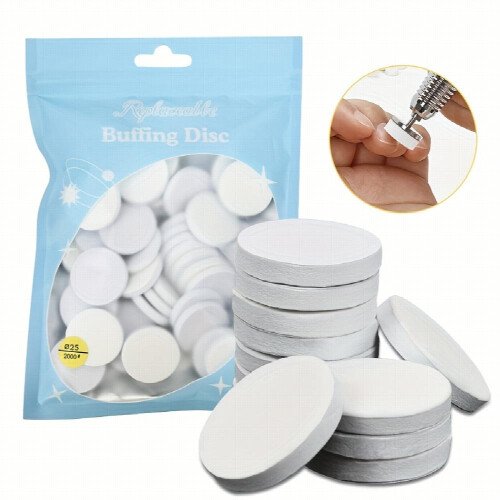 Nail Buffing Self Adhesive Replaceable Sandpaper Polishing Files Sanding Pads Pedicure Shiner Tools 1