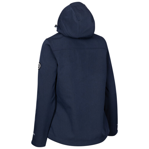(18, Navy Marl) DLX Womens Softshell Jacket Christine