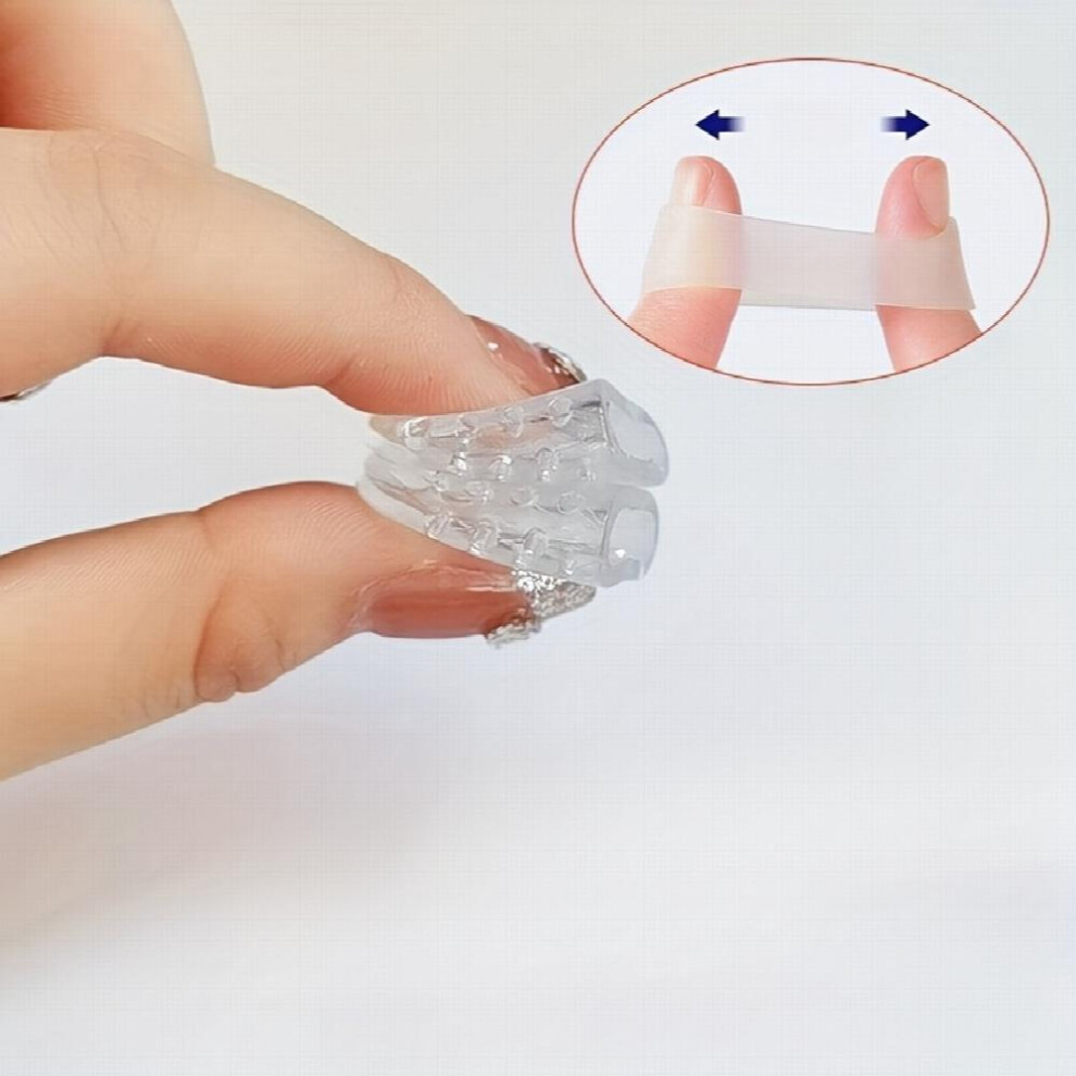 5pcs Clear Toe Protectors Protect Toes From Rubbing Ingrown Toenails Corns Blisters Hammer Toes And Other Painful Toe Problems Soft And Comfortable To