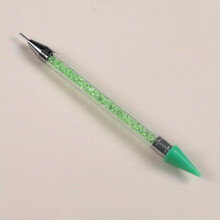 Rhinestones Picker Dotting Pen Rhinestone Studs Gems Picker Wax Pen Pencil Crystal Beads Handle Manicure Dual Ended Nail Art Tool