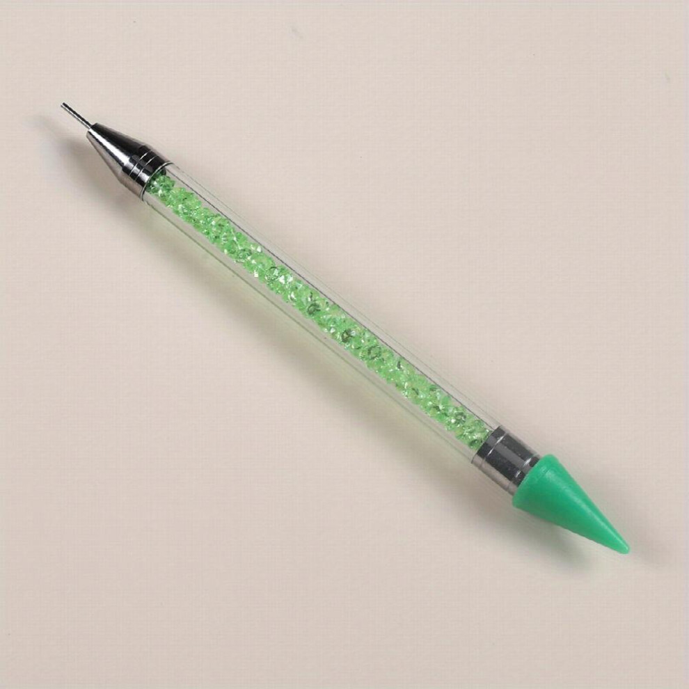 Rhinestones Picker Dotting Pen Rhinestone Studs Gems Picker Wax Pen Pencil Crystal Beads Handle Manicure Dual Ended Nail Art Tool