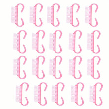 20pcs Nail Brushes For Cleaning Handle Grip Nail Brush Hand Fingernail Brush Cleaner Scrubbing Kit Pedicure For Toes And Nails Men Women