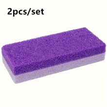2PCS Foot Pumice Stone Foot File Callus Dead Skin Remover Foot Heel Scrubber Smooth Feet In Seconds Pedicure Exfoliator Tool