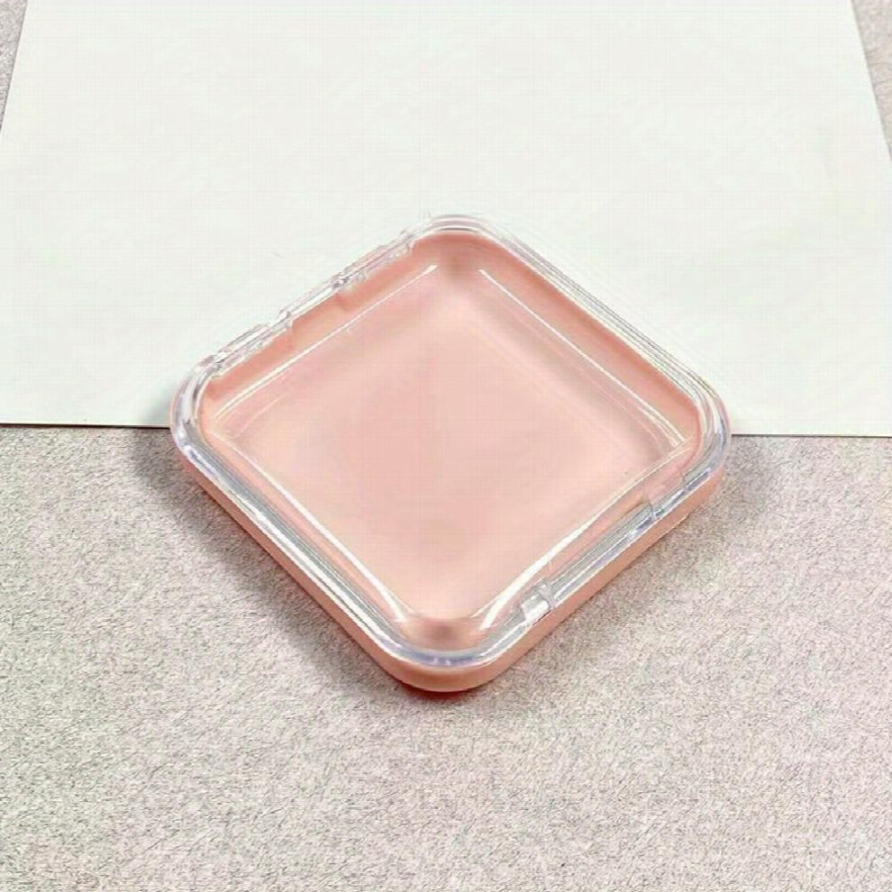 Clear Press On Nail Storage Box with Transparent Tape Organize and Display Nail Tips and Artificial Nails