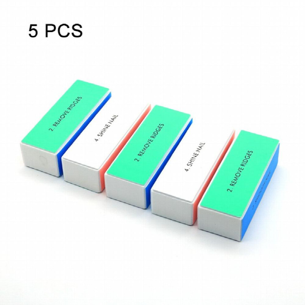 Nail Art Sanding File Polish Buffer Block Shiner File 4 Sides Nail Art Polisher Manicure Nail File For Nail Art Tools