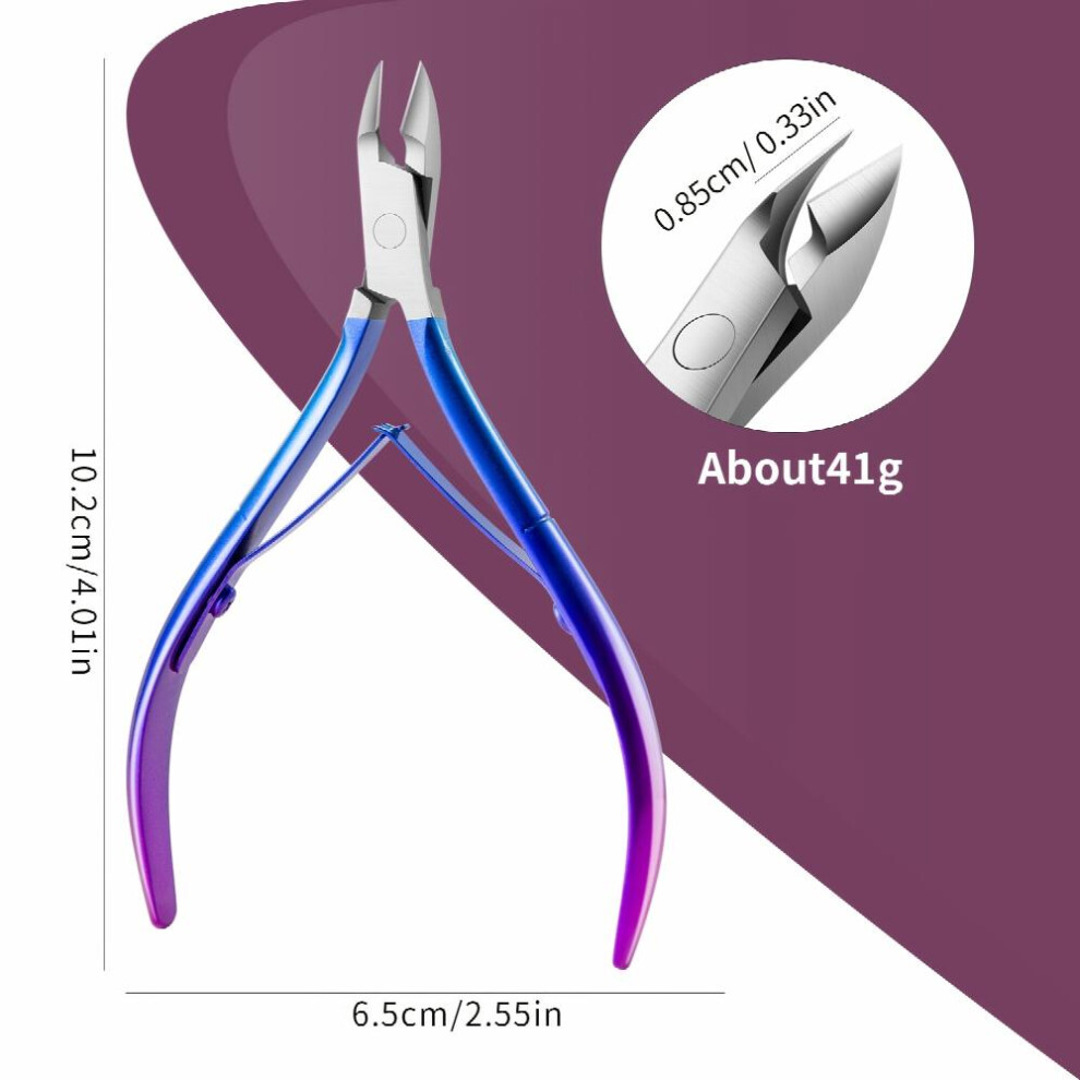 Nail Cuticle Scissors Stainless Steel Manicure Pedicure Tools Dead Skin Scissor Nipper Clipper Tool