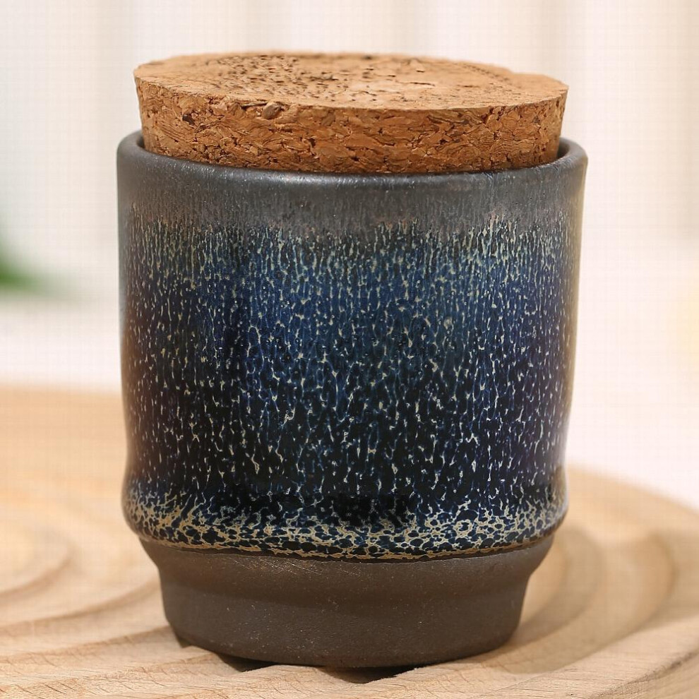 Porcelain Nail Art Dappen Dish with Cork Lids Acrylic Liquid and Powder Storage Bowl and Cup