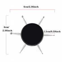 6 Head Dot Painting Round Plate Pens Drill Pen Circular Dotting Different Size Nail Stainless Steel Painting Flowers Pen Tool