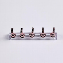 Acrylic Nail Art Practice Stands Magnetic Nail Tips Holders Training Fingernail Display Stands DIY Nail Crystal Holders For Home Salon Manicure Tool