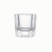 1pcs Nail Crystal Glass Nail Cup Acrylic Liquid Dappen Dish Clear Bowl Nail Powder Holder Container Equipment Tools