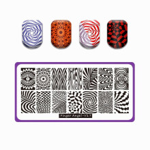 Stainless Steel Nail Stamping Plates Shapes Image Stamp Template Nails Printing Tool Nail Art Decoration Nail Decals Tools