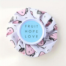 Reusable Ice Pack Cold And Hot Use Hot Water Bag Adults Cold Packs For Injuries Relaxation Wisdom Teeth Breastfeeding Tired Eyes 3 Sizes Fruit Style