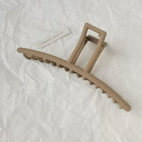 Solid Frosted Hair Clip Women Hair Accessories Nonslip Hair Clips Large