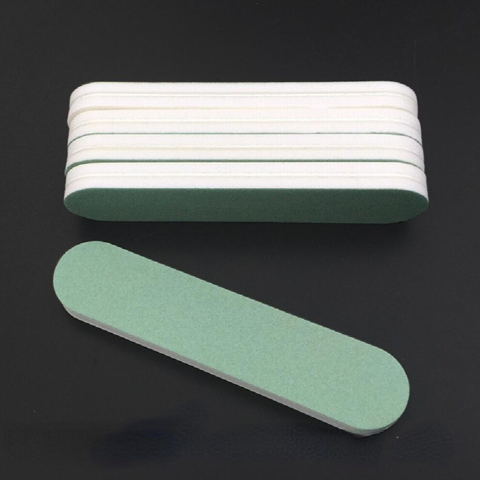 10Pcs Nail File Double sided Nail Polishing Grinder Nail Cleaning Tools Nail Sanding Tool Manicure Pedicure Nail Art Tool