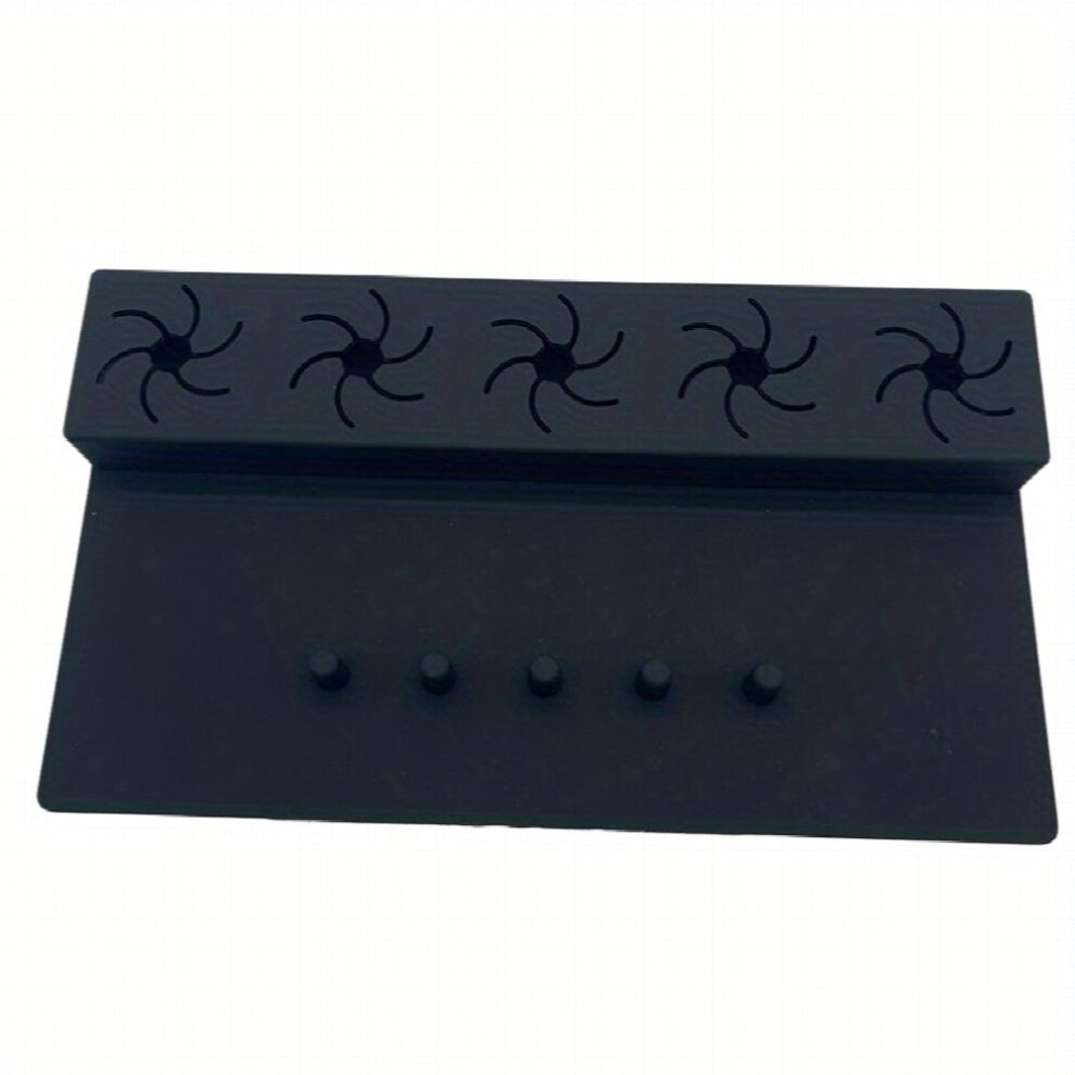 Soft Silicone Nail Polish Bottle Holder Nail Polish Organizer Nail Station For Salon Home DIY Manicure Tools Nail Art