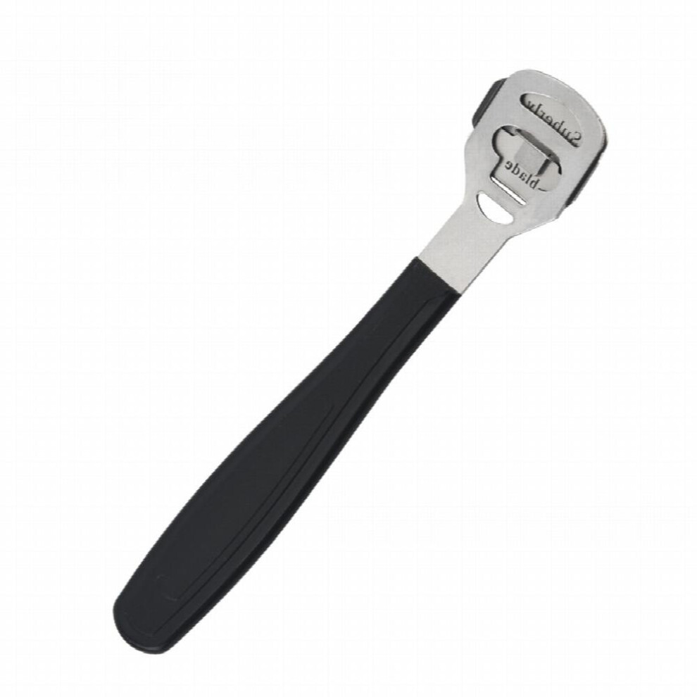 Stainless Steel Wooden Handle Exfoliating Artifact Pedicure Tool Set Calluses Dead Skin Scraper Pedicure Tools