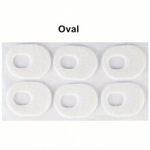 6pcs Anti Wear Corn Removers Self Adhesive Felt Foot Patches for Calluses and Pain Relief