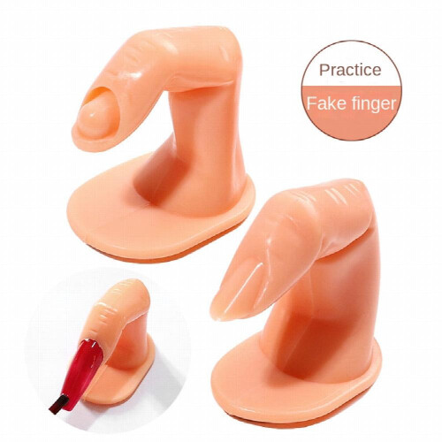 Practice Artificial Nails with Adhesive Display Board and Fixed Operation Table Model 2