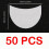 50PCS Eyeliner Shield For Eyeshadow Shields Protector Disposable Pads Lint Patch False Eyelash Extension Makeup Tool 1