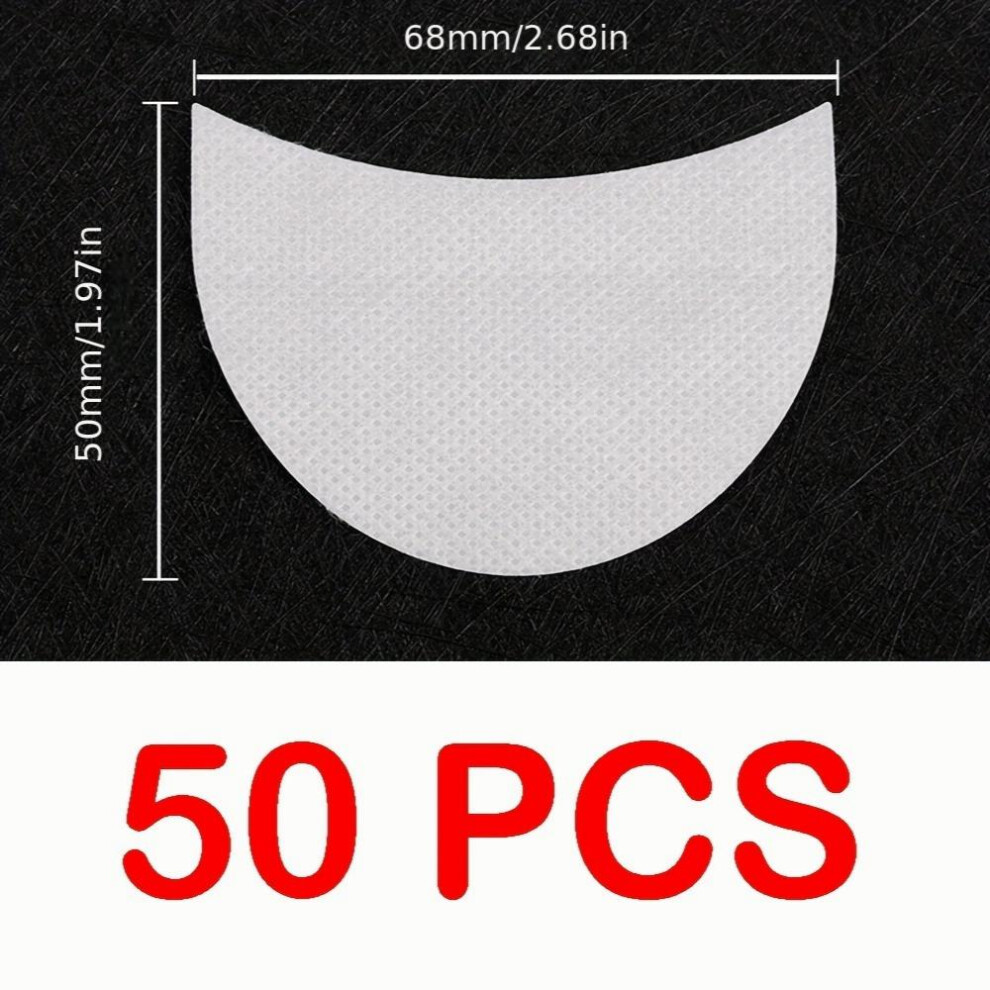 50PCS Eyeliner Shield For Eyeshadow Shields Protector Disposable Pads Lint Patch False Eyelash Extension Makeup Tool