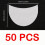 50PCS Eyeliner Shield For Eyeshadow Shields Protector Disposable Pads Lint Patch False Eyelash Extension Makeup Tool 5