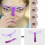 8pcs Eyebrow Stencils Eyebrow Shaping Kit Eyebrow Template 8 Styles Reusable Eyebrow Stencil With Handle 6