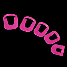 26pcs 10 Size U Curve Shape Nail Protector Nail Polish Spill Proof Protector Tool Nail Art Tool