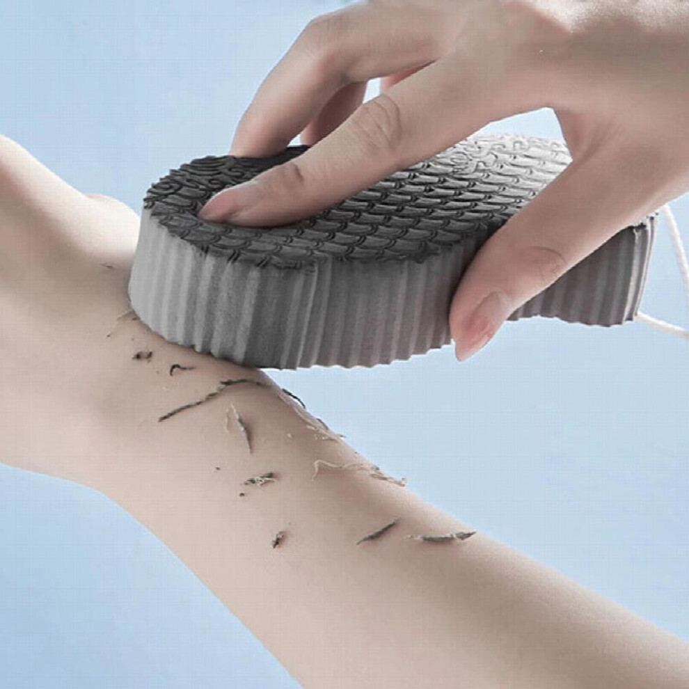 1Pc Soft Sponge Bath Body Brush Massage Rubbing Device Natural Bristle Soft Scrubber For Shower And Exfoliating