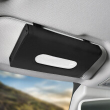 Automobile Sunshade Paper Towel Box Car Mounted Pull out Carton