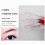 10Pcs Precisely Position Eyebrow Stencils Attach Tightly One Step Eyebrow Template Kit Professional Portable Eyebrow Shaping Stencils 6