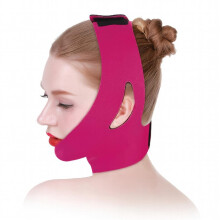 Face Lifting Belt Face V Shaper Bandage Double Chin Skin Relaxation Lift Up Belt Face Lifting Belts Chin Support Bandage For Skin Lifting Firming Redu