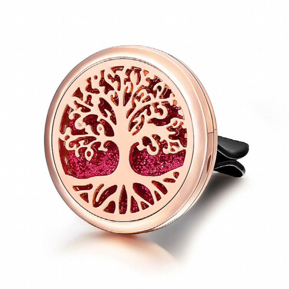 1Pc Car Aromatherapy Clip Aroma Diffuser Locket For Car Essential Air Freshener Car Vent Clip Air Freshener Purifier With 10Pcs Pads Randomly 885677458398