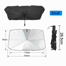 Keep Your Car & Protected With Our Foldable Car Windshield Sunshade Fits All Sizes Car Windshield UV Sunshade Umbrella