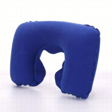 1PC Car Inflatable Pillow U Shape Neck Pillow For Sleep Car Office Nap Head Rest Air Cushion Outdoor Portable Cervical Pillow