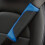 Carbon Fiber Leather Car Seat Belt Shoulder Protector Protective Cover 4